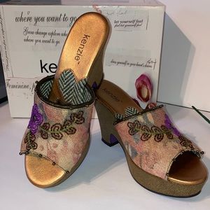 Kenzie boho wedge sandal